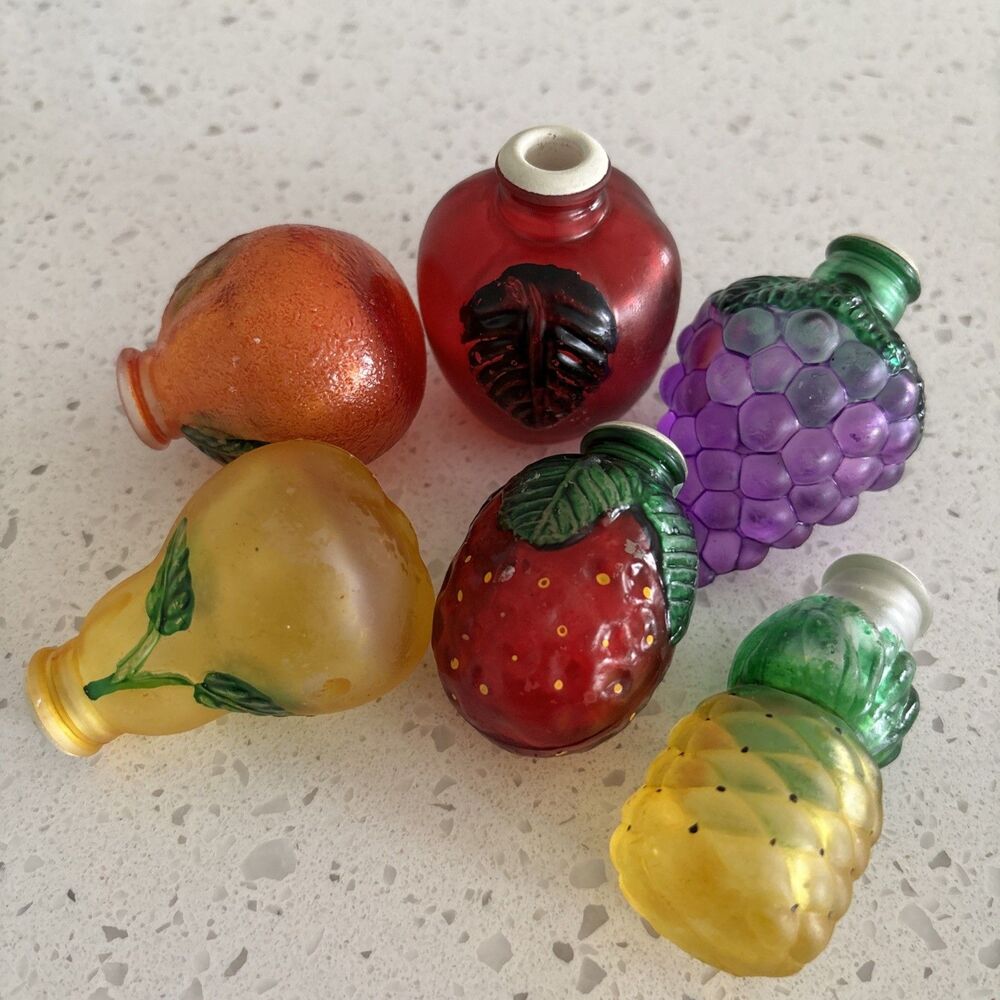 Vintage Old World Christmas Light Covers Set/6 Complete 1940s 1950s MCM Rainbow